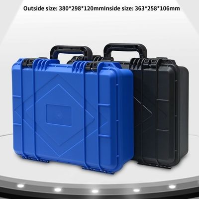 Impact Resistant Portable Tool Box Space Saving Shockproof Hard Case 380*298*120mm