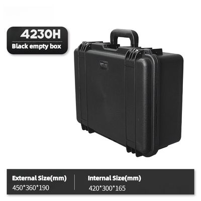 EM-4230H Shockproof Water-resistant IP67 Protective Camera Case with Adjustable Dividers for Cameras and Gear Equipment