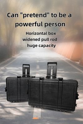 2116 Thickened plastic trolley case multi-function tool box equipment protection box instrument box safety box protection box travel case