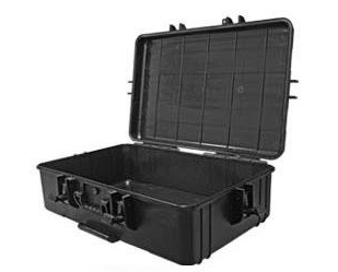 IP67 Waterproof Shockproof ABS Plastic Flight Case with 850x570x380mm Size and 11.55KG Weight