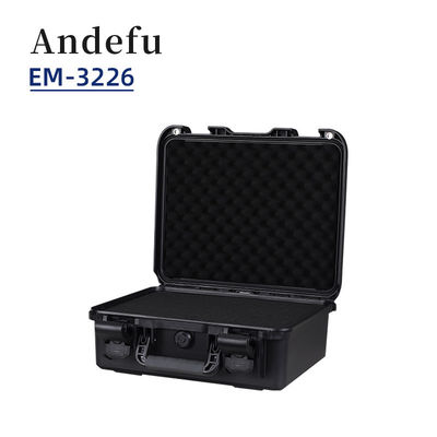 IP67 Waterproof Shockproof Plastic Storage Case with Customizable Foam Insert for Tool Protection