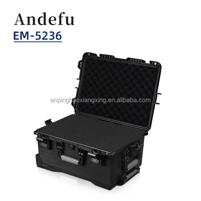 Professional 590x420x290mm Waterproof Equipment Box with 526x361x258mm Inner Size and 6.8kg Weight