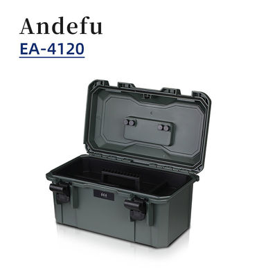 Lockable Waterproof Heavy Duty Tool Storage Case and Equipment Box for Professional Use