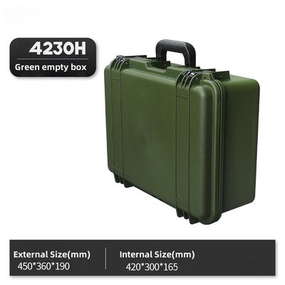 EM 4230H Crushproof Hard Carrying Case with Ergonomic Handle and Quick-Access Spring Latch for Secure Tool Storage