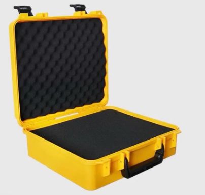 OEM Shockproof Hard Plastic Protective Case with Reinforced Hinges Lockable and High-Density Foam for Tool Storage