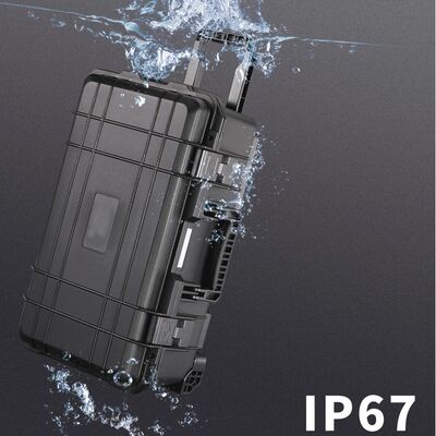 Customizable IP67 Waterproof Flight Case with Pull Rod Wheel for Photographic and Electronic Equipment
