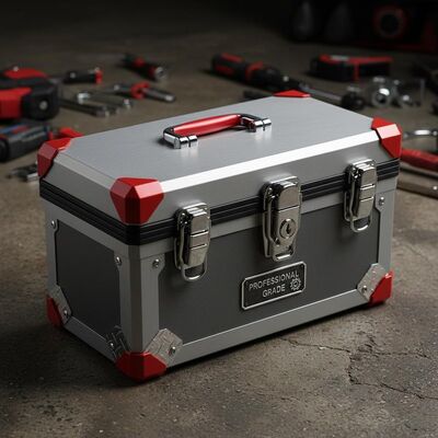 Heavy Duty Custom Tool Box with Secure Locking Mechanism and Weather Resistant Materials for Professional Technicians