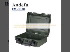 Custom Tool Box with High-Density Sponge and Customized Lining for Military Industry Use