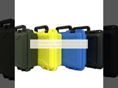 Custom Heavy Duty Hard Plastic Tool Case with Multi-purpose Usage and Dust Proof Protection
